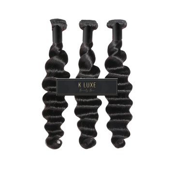 K Luxe- Loose Curl Luxe Bundle Set