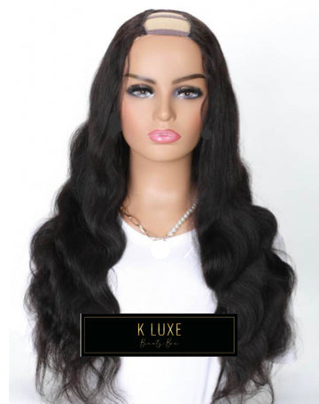 K LUXE HUMAN HAIR U-PART WIG- LUXE Body