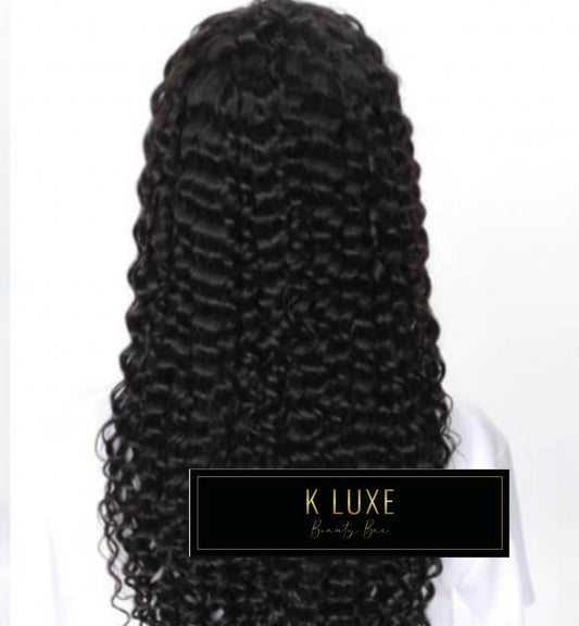 TRANSPARENT LACE FRONTAL WIG- LUXE Wave