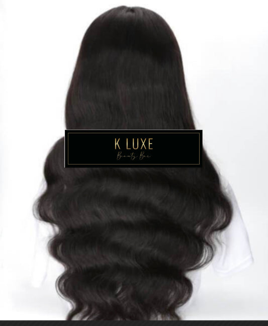 Transparent Lace Frontal Wig- Luxe Body