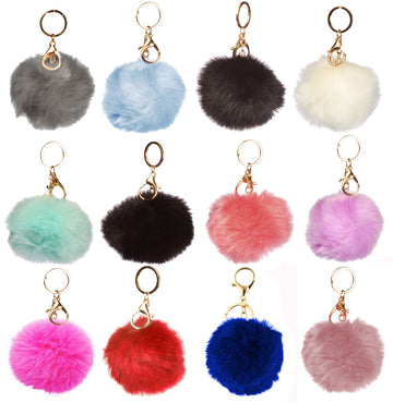 Fluffy Keychain