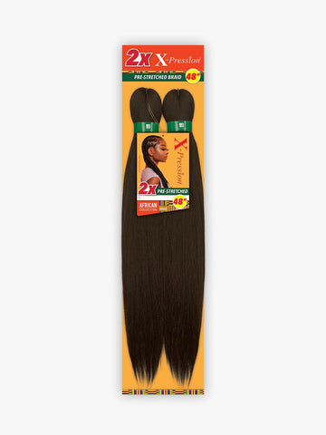 Sensationnel- X-PRESSION VOLUME PRE-STRETCHED BRAID 48″