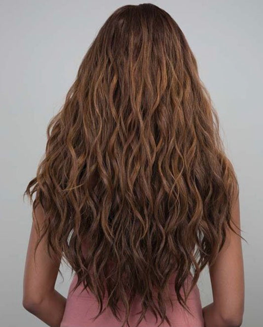 Janet- Synthetic Super Flow Deep Part Lace Front Wig - MOON