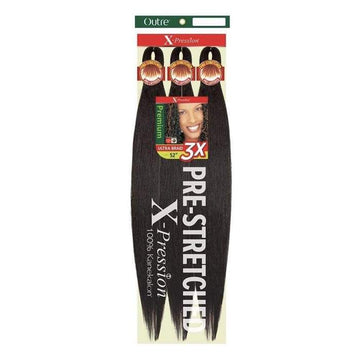 3X X-PRESSION PRE-STRETCHED BRAID 52”