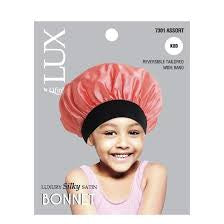 LUXURY SILKY SATIN BONNET - KID