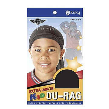 King.J- KID DU-RAG Black