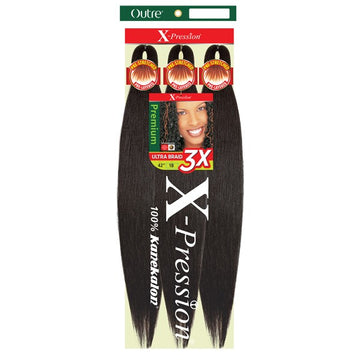 3X X-PRESSION PRE-STRETCHED BRAID 42”