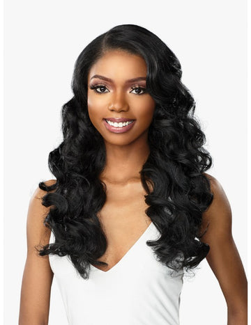 BUTTA LACE HUMAN HAIR BLEND LOOSE DEEP 24″